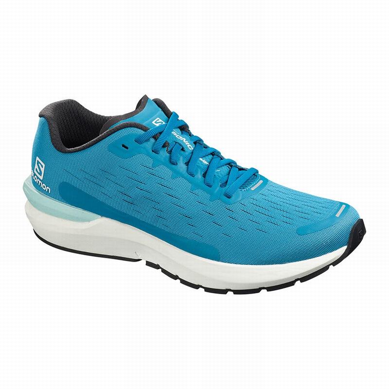 Zapatillas De Running Salomon Hombre Azules - Salomon Argentina SONIC 3 BALANCE ,594018-BNF